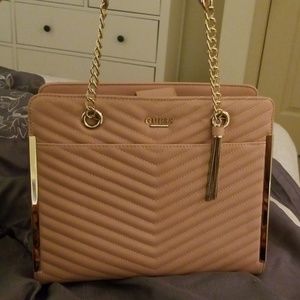 Guess blush pink handbag